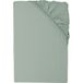 LIVARNO® Drap-housse de luxe en satin mélange coton-bambou 140-160x200x27cm (Vert)