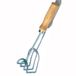 Ragot Pince à clam 4 dents beige acier galvanisé/bois 28 cm