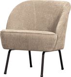 WOOOD Fauteuil Vogue 3D Chenille Zand