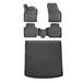 OMAC 6617444-250 Tapis de sol noir, ETP (élastomère thermoplastique)