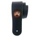 Guild 2.5" zwarte band - palissander w/gilde parel logo