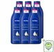 Nivea Lait pour le corps - 6 x 72h Hydratation - Peau sèche à très sèche - 400 ml