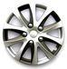 IWH Samoa, 75512, wieldop, 16 inch, zilver/antraciet, set van 4
