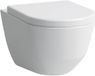 Laufen Pro Closet H8209560000001 | Toilet suspendu | Cuvette à la française | Sans bride