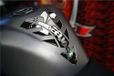 Puig 5630P Future tanksticker en tankbescherming, exclusief design, weerbestendig, ideaal voor personalisatie, zilver