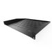 Infitronic - 19 inch geventileerde plank rackkuip diepte 375 mm draagvermogen tot 20 kg zwart (1 HE)