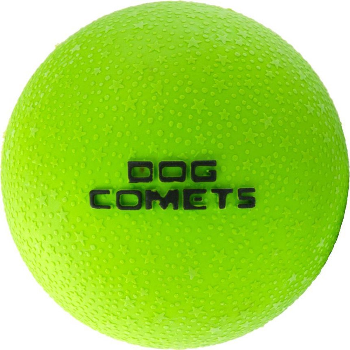 Dog Comets Ball Stardust Zwart Groen M 2-pack groen