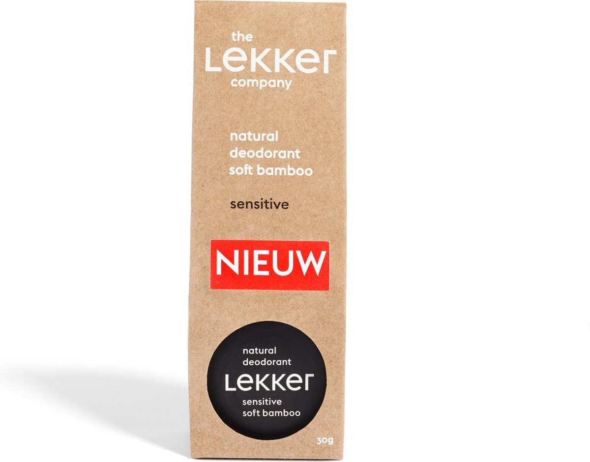 The Lekker Company deodorant – sensitive soft bamboo