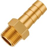 Partner - Pneumatisch Slangaansluiting - Messing - 1/4" Buiten - 8mm Barb