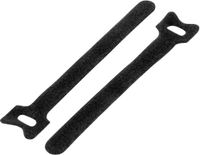 TRU COMPONENTS TC-12355360 Klittenband kabelbinder Haak- en lusdeel 240 mm x 16 mm Zwart 20 stuk(s)