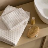 NOUS Living washand offwhite (set van 3) (15x21 cm)