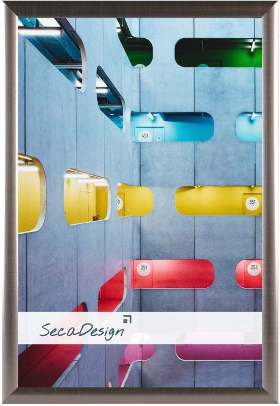 SecaDesign Materia Fotolijst - Fotomaat 30x45 cm - RVS