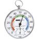 TFA Dostmann thermo-hygrometer, 45.2027, voor het regelen van het binnenklimaat, analoog, met comfortzones, controle van temperatuur en luchtvochtigheid, meerkleurig, (L) 102 x (B) 35 x (H) 114 mm