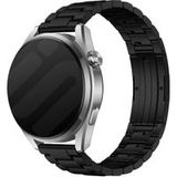 Strap-it Huawei Bracelet titane 'One Push' Huawei Watch GT 3 46mm (noir)