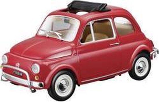 Bburago Fiat 500L 1965 - 1:24 - Rood