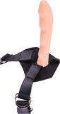 Chisa RGB - Cavelier Strap-On - Met Anale Dildo - Lichte Huidskleur