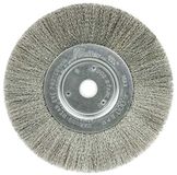 Weiler 01675 Trulock 5/20,3 cm-1/5,1 cm Poor, 0,0 cm Draadgrootte, 15,2 cm diameter, 3/10,2 cm gezichtsbreedte, 302 roestvrijstalen borstels, smal gezicht gekrompen draadwielborstel