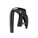ORTEGA True Tone capodaster gebogen, zwart/chroom (TNCAPOCV-BCR)