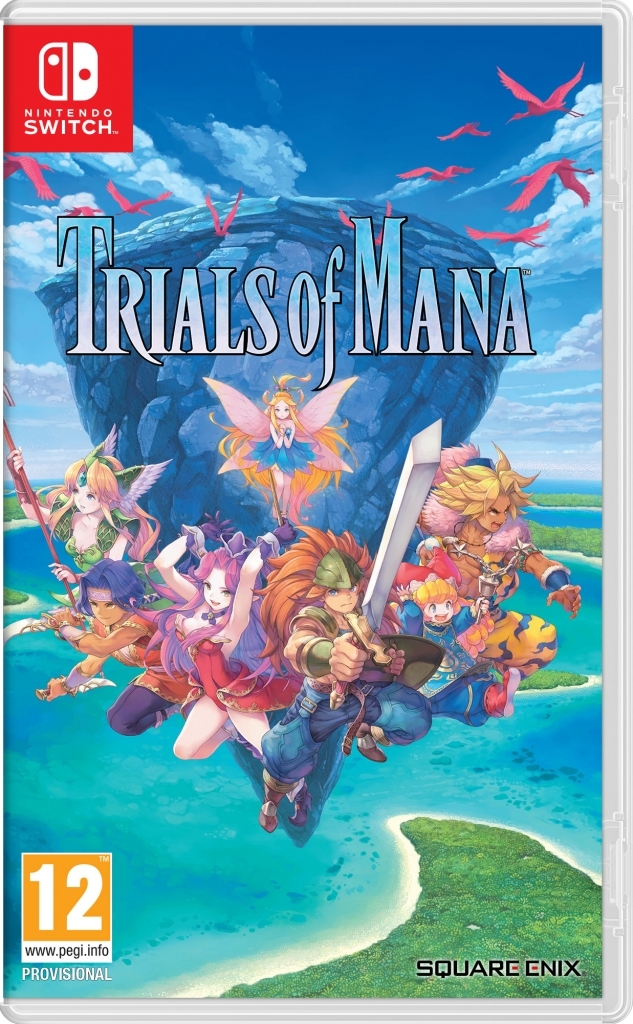 Square Enix trials of mana + pre-order dlc Nintendo Switch