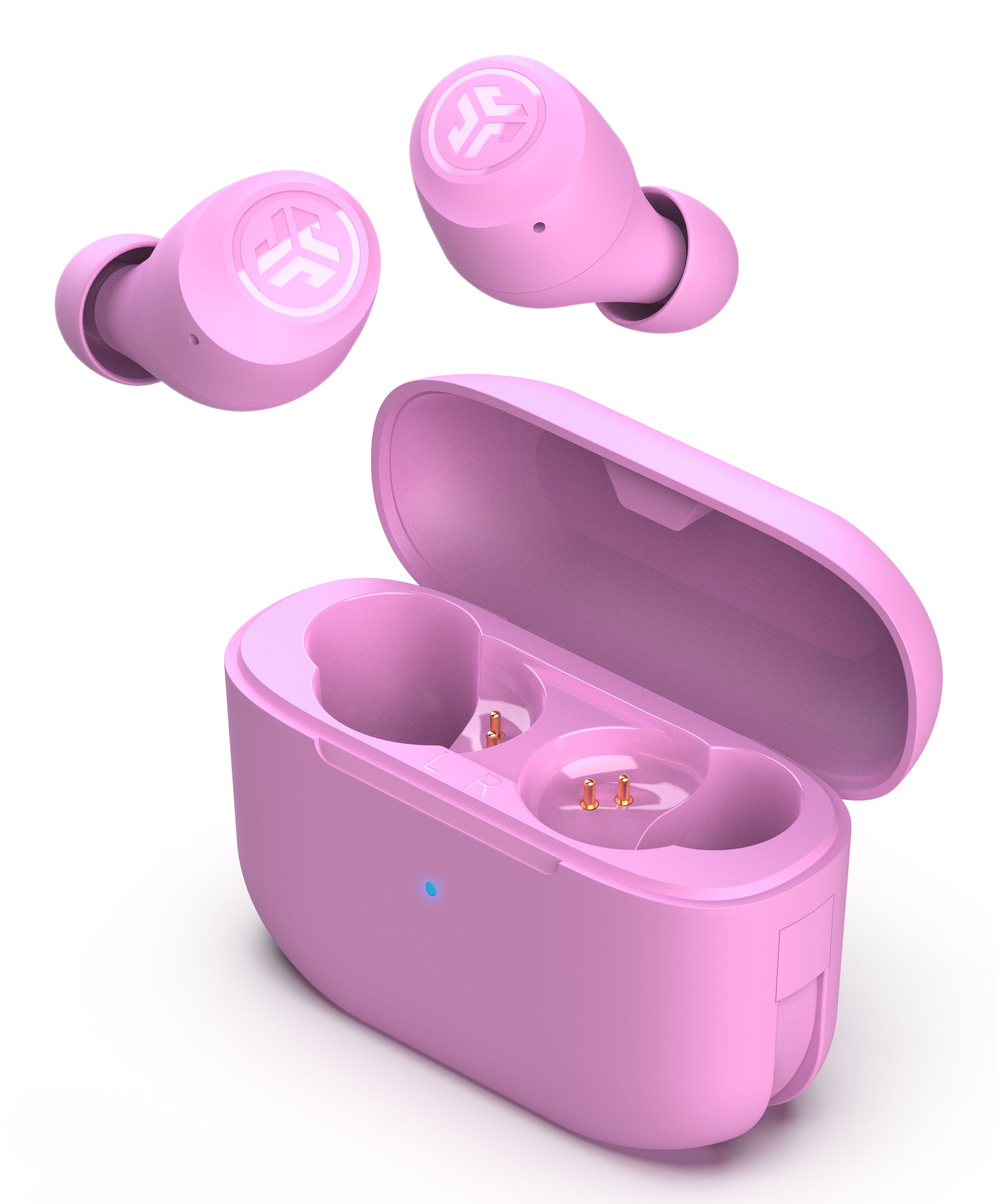 JLab Go Air Pop - True Wireless Earbuds - Bluetooth 5.1 - Pink