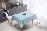 Bonamaison Tafelkleed, Anti-Mold, Sneldrogend, Waterdicht, 100% Polyester Tafellaken, Willekeurig patroon, 140 x 140 Cm - Ontworpen en Vervaardigd in Turkije