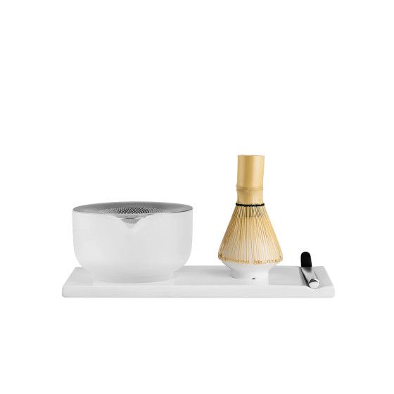Fellow Matte White matcha theeset