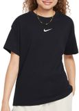 Nike Sportswear T-shirt Korte Mouw Meisjes Zwart