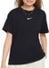 Nike Sportswear T-shirt Korte Mouw Meisjes Zwart