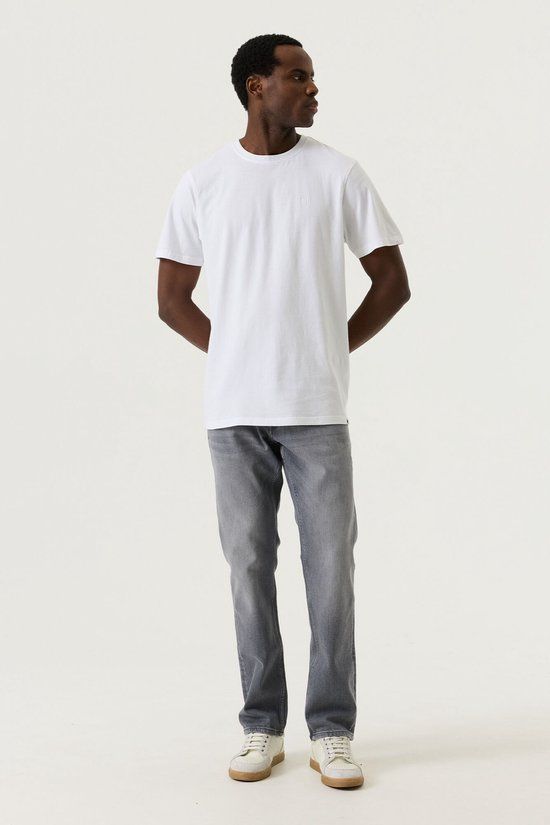 Garcia Russo Heren Tapered Fit Jeans Grijs