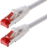 Helos Patchkabel S/FTP Cat 6 wit 3,0 m