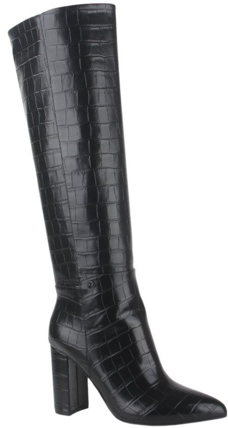 Mexx Krystal Indy Dames Hoge Laarzen Zwart