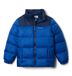 Columbia Jeugd Jongens PuEffect 2 Jacket, Puffer Jacket, Mountain Blue, Collegiate Navy, XS