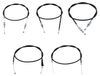 Hercules Bowdenkabelset, noir, 5 pièces, pour Prima 3, 5 M5 P3 Optima 3 (2 vitesses)