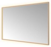Hotbath &More Mirrors Square LED Badkamerspiegel - Rechthoek - 80 x 120 cm - Geborsteld Koper Pvd