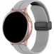 OnePlus Bracelet silicone D-buckle OnePlus Watch (gris clair)