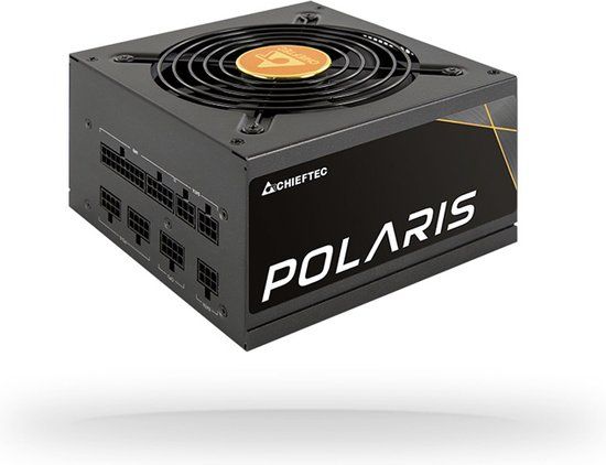 Chieftec Polaris Series 750W - Voeding (intern) - ATX12V 2.4/ EPS12V - 80 PLUS Gold - 100-240 Volt wisselstroom V - 750 watt - actieve PFC