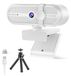 Webcam met statief - Webcamera 2K - 5 MP - Ingebouwde microfoon - Noir