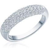 Rafaela Donata Zilveren ring Sterling zilver Zirkonia