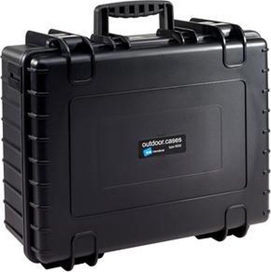 B&W International Type 6000 Outdoor Case - Zwart - Leeg