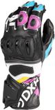 MOTOBLOUZ CARLA Vrouwen Motorhandschoenen XS Zomer Zwart Multi CE-gekeurd