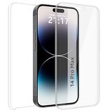 Beschermhoes Apple Beschermhoes voor iPhone 14 Pro Max (6,7), transparant, TPU, Full Body 360