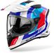 Airoh Bandit Horn Endurohelm - Wit/blauw/rood - Maat M