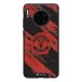 Manchester United Coque de Téléphone 3D Officielle – Design Abstrait Rouge et Noir