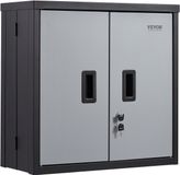 VEVOR Werkplaatskast, 660 x 305 x 660 mm, hangkast, 108,8 kg totale laadcapaciteit, gereedschapskast, koudgewalste SPCC-stalen constructie, metalen kast, wandmontage incl. 4 magnetische zuigdeuren