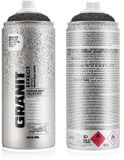 Montana-Cans Montana Graniet Effect Spuitbus Zwart 400ml