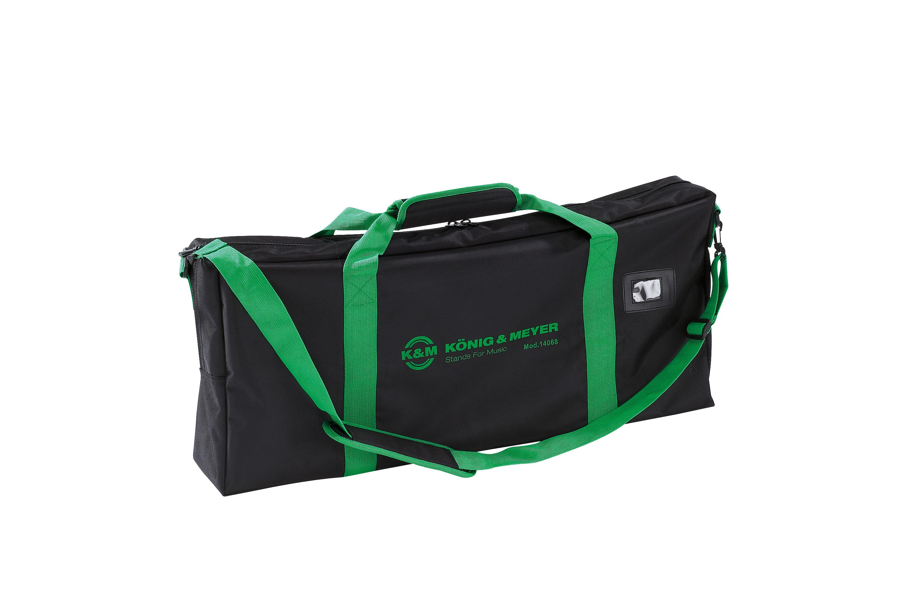 König & Meyer 14068 Carrying case - Zwart, Groen