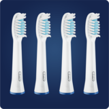 Oral-B Sensitive Pulsonic Opzetborstels - 4 stuks
