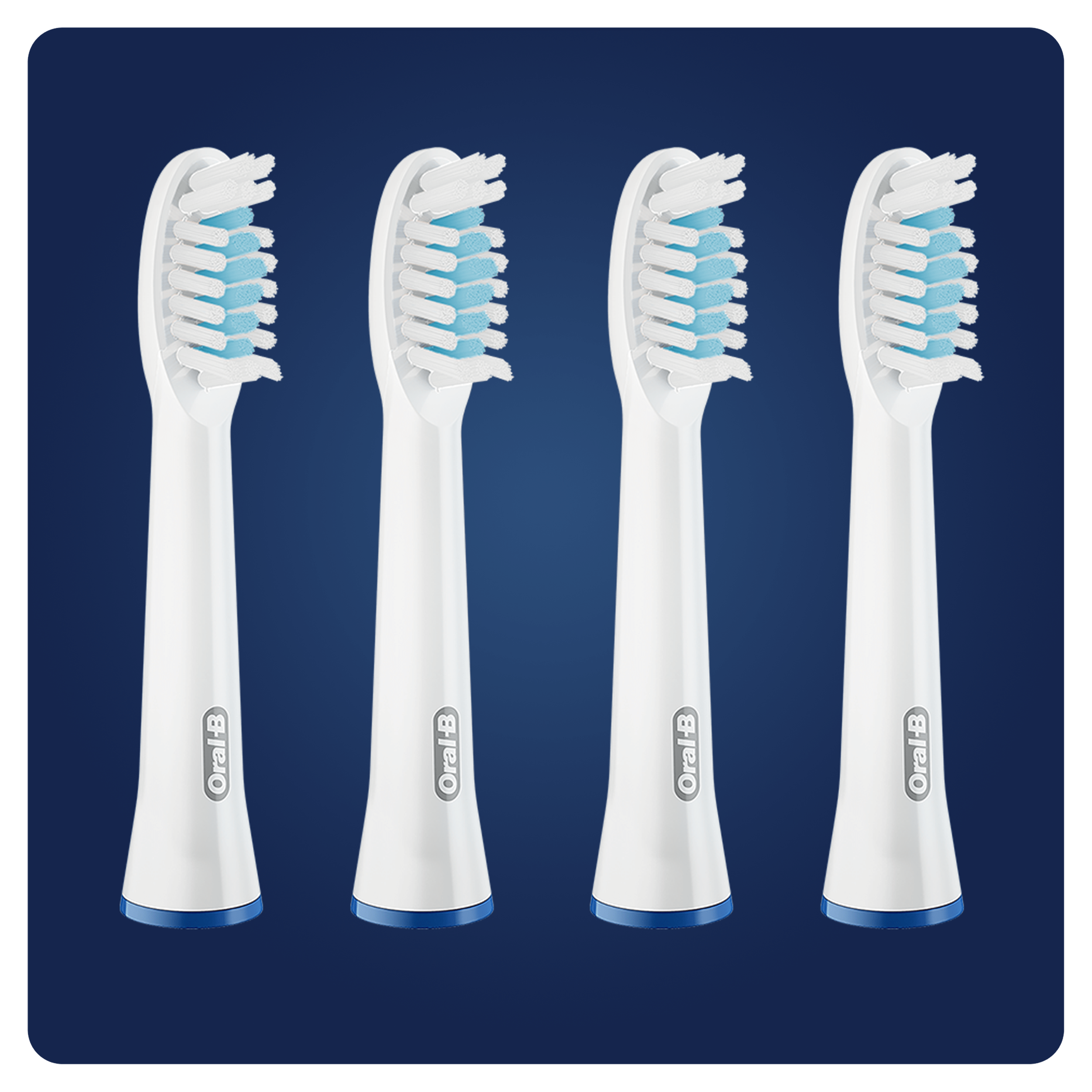 Oral-B Sensitive Pulsonic Opzetborstels - 4 stuks