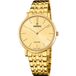Festina F20046/3 Heren Polshorloge Goudkleurig Staal Saffierglas