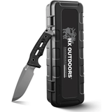 TD-18B | Couteau de survie professionnel lame fixe avec étui de protection pour camping chasse et pêche